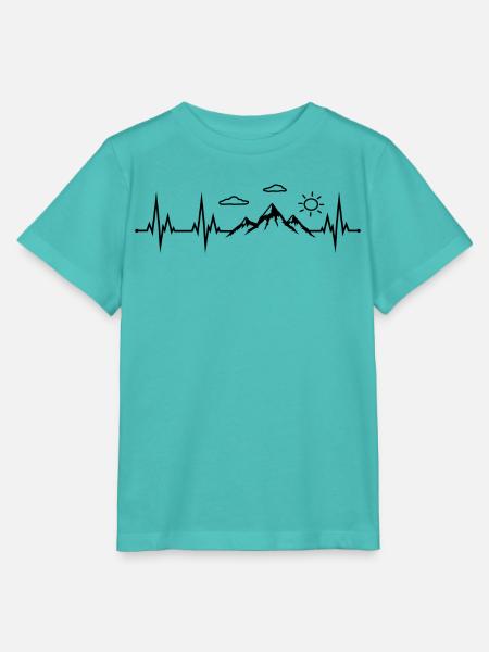 Wandern - Stanley/Stella Kinder T-Shirt MINI CREATOR - Poolblau
