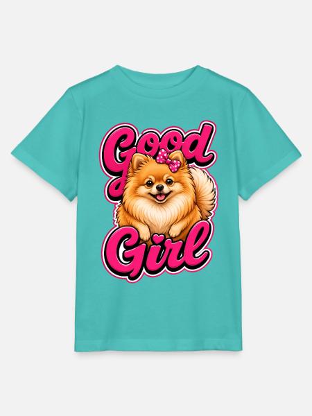 Pommern - Stanley/Stella Kinder T-Shirt MINI CREATOR - Poolblau