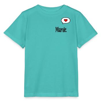 Grandma Grandma - Stanley/Stella MINI CREATOR Kids’ T-Shirt - pool blue - Front