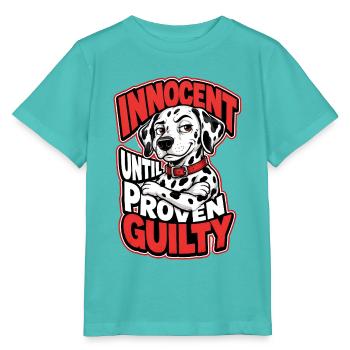 Dalmatiner - Stanley/Stella Kinder T-Shirt MINI CREATOR  - Poolblau - Vorne