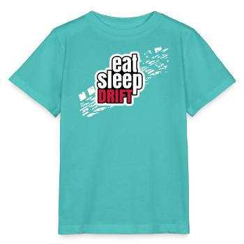 Manger la dérive du sommeil - T-shirt bio MINI CREATOR Stanley/Stella Enfant - bleu piscine - Devant