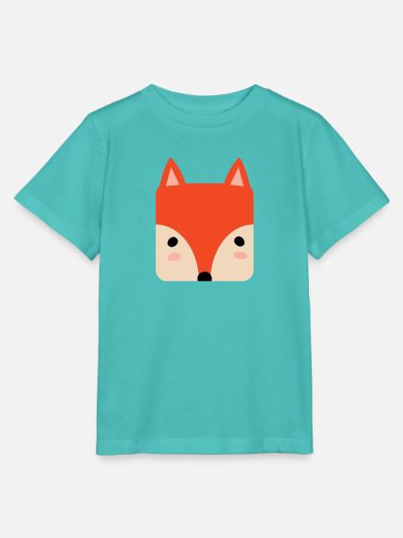 Fuchs - Stanley/Stella Kinder T-Shirt MINI CREATOR  - Poolblau