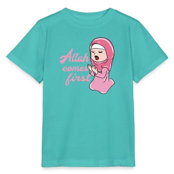 Muslim Islam Allah - Stanley/Stella Kinder T-Shirt MINI CREATOR  - Poolblau - Vorne