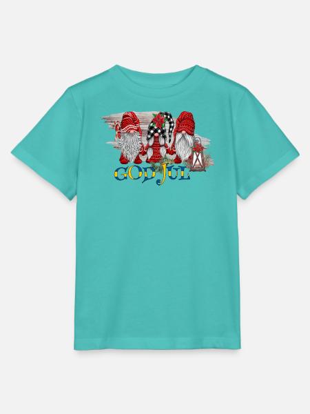 God jul # Fröhliche Weihnachten # Sverige - Stanley/Stella Kinder T-Shirt MINI CREATOR - Poolblau