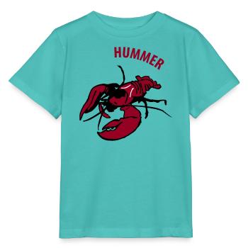 Hummer - Stanley/Stella Kinder T-Shirt MINI CREATOR  - Poolblau - Vorne