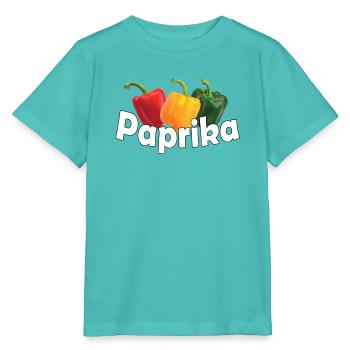 Paprika - Stanley/Stella MINI CREATOR Kids’ T-Shirt - pool blue - Front