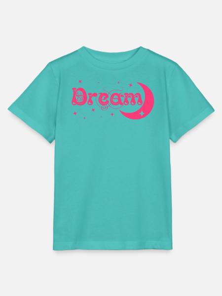 Dream / Traum - Stanley/Stella Kinder T-Shirt MINI CREATOR - Poolblau