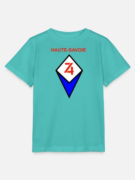 Haute-Savoie - Stanley/Stella Kinder T-Shirt MINI CREATOR  - Poolblau