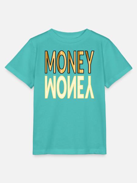 GELDVERMÖGEN - Stanley/Stella Kinder T-Shirt MINI CREATOR  - Poolblau