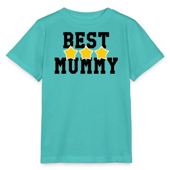 Best Mom - Mother's Day - Stanley/Stella MINI CREATOR Kids’ T-Shirt - pool blue - Front