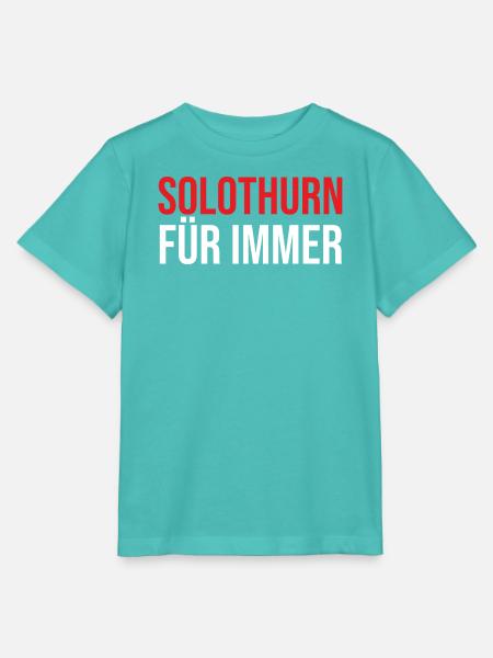 Solothurn Unzerstörbar Für Immer Design - Stanley/Stella Kinder T-Shirt MINI CREATOR - Poolblau