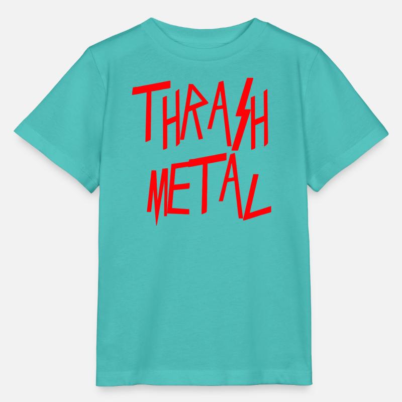 Thrash Metal - T-shirt bio MINI CREATOR Stanley/Stella Enfant - bleu piscine