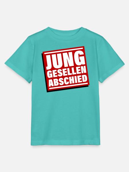 Junggesellenabschied Jga Junggeselle - Stanley/Stella Kinder T-Shirt MINI CREATOR - Poolblau