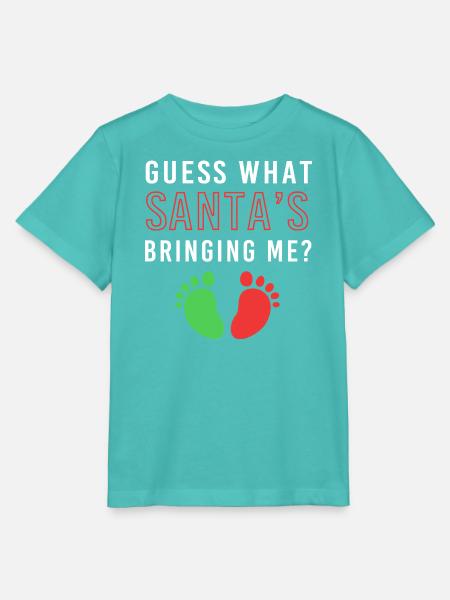 Werdender Papa werdende Väter Weihnachten - Stanley/Stella Kinder T-Shirt MINI CREATOR  - Poolblau