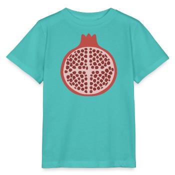 Demi-grenade - T-shirt bio MINI CREATOR Stanley/Stella Enfant - bleu piscine - Devant