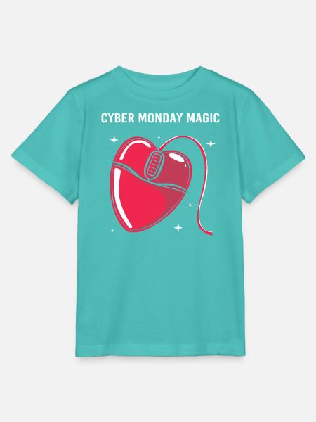 Kaufrausch Cyber Monday - Stanley/Stella Kinder T-Shirt MINI CREATOR - Poolblau