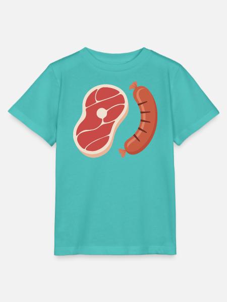 Grillen - Stanley/Stella Kinder T-Shirt MINI CREATOR - Poolblau