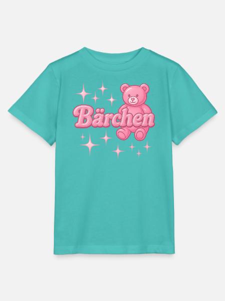 bärchen / y2k spitzname statement design - Stanley/Stella Kinder T-Shirt MINI CREATOR  - Poolblau