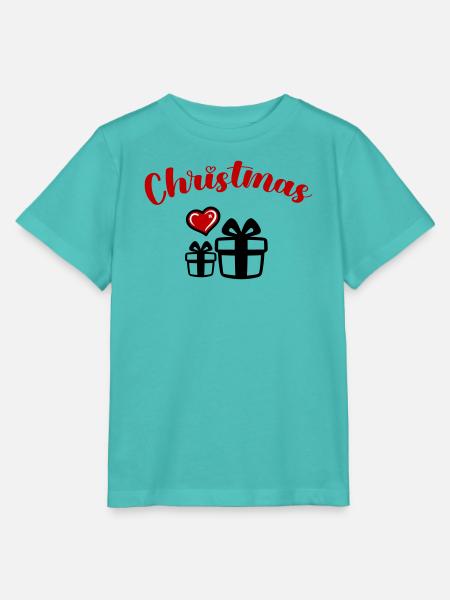 Christmas - Stanley/Stella Kinder T-Shirt MINI CREATOR - Poolblau