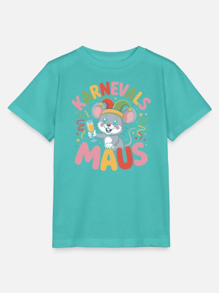Karnevalsmaus Karneval Köln Kölner Karnevals Maus - Stanley/Stella Kinder T-Shirt MINI CREATOR - Poolblau