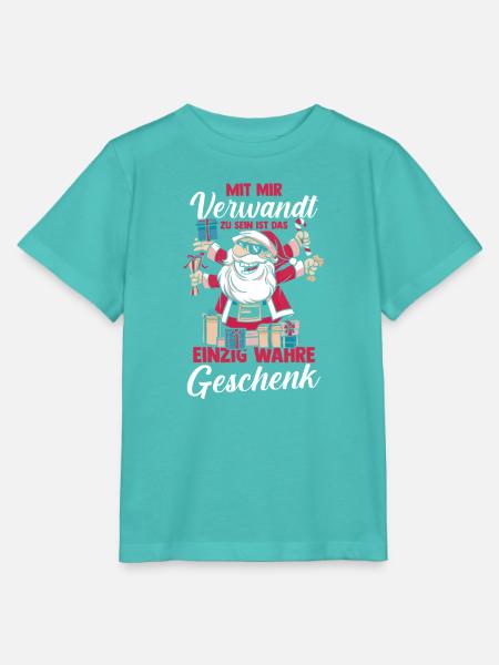 Weihnachtsmann Weihnachtszeit Weihnachts - Stanley/Stella Kinder T-Shirt MINI CREATOR - Poolblau
