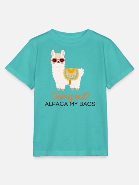 Renate Tverderoy - Stanley/Stella Kinder T-Shirt MINI CREATOR  - Poolblau