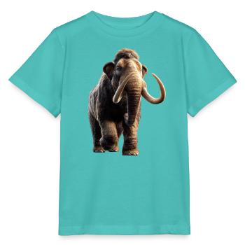 Mammut Wollhaarmammut Eiszeit Mammuts Süßes Mammut - Stanley/Stella Kinder T-Shirt MINI CREATOR  - Poolblau - Vorne