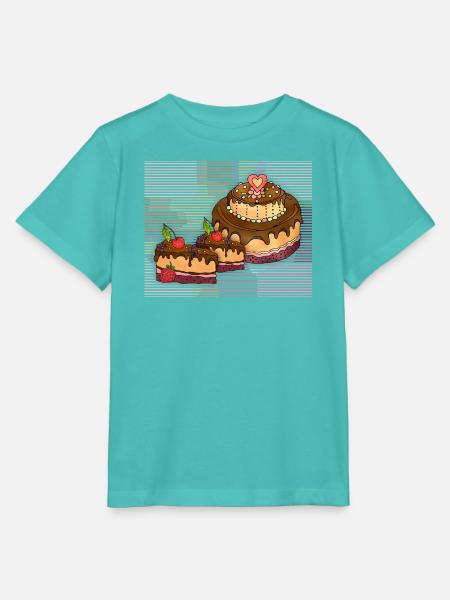 Kuchen - Stanley/Stella Kinder T-Shirt MINI CREATOR - Poolblau