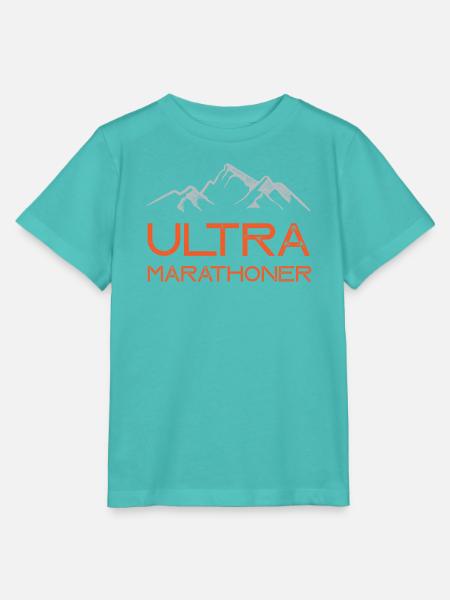 Ultra-Marathonläufer - Stanley/Stella Kinder T-Shirt MINI CREATOR - Poolblau