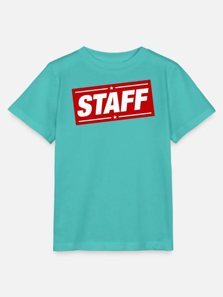 Staff Mitglied - Stanley/Stella Kinder T-Shirt MINI CREATOR  - Poolblau