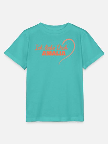 LiebeDich Amalia - Stanley/Stella Kinder T-Shirt MINI CREATOR  - Poolblau