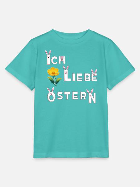 Ich Liebe Ostern - Stanley/Stella Kinder T-Shirt MINI CREATOR - Poolblau