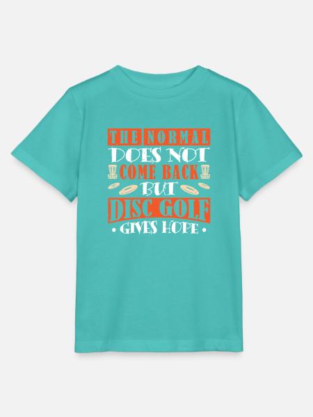 Disc Golf Geschenke Discgolf - Stanley/Stella Kinder T-Shirt MINI CREATOR  - Poolblau