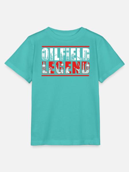 Ölfeld Bohrinsel Ölbohrinsel - Stanley/Stella Kinder T-Shirt MINI CREATOR - Poolblau