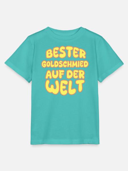 Goldschmied als Beruf - Stanley/Stella Kinder T-Shirt MINI CREATOR  - Poolblau