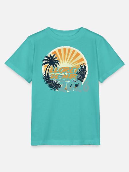 Lloret De Mar 2026 - Stanley/Stella Kinder T-Shirt MINI CREATOR  - Poolblau