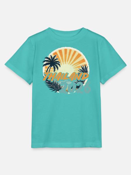Thailand 2026 - Stanley/Stella Kinder T-Shirt MINI CREATOR - Poolblau