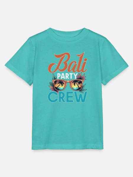 Bali Crew - Stanley/Stella Kinder T-Shirt MINI CREATOR - Poolblau