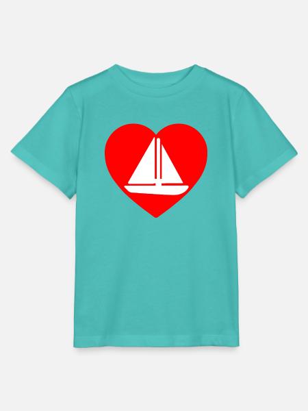 Segeln - Stanley/Stella Kinder T-Shirt MINI CREATOR - Poolblau