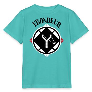 Slinger-Emblem - Stanley/Stella Kinder T-Shirt MINI CREATOR  - Poolblau - Vorne