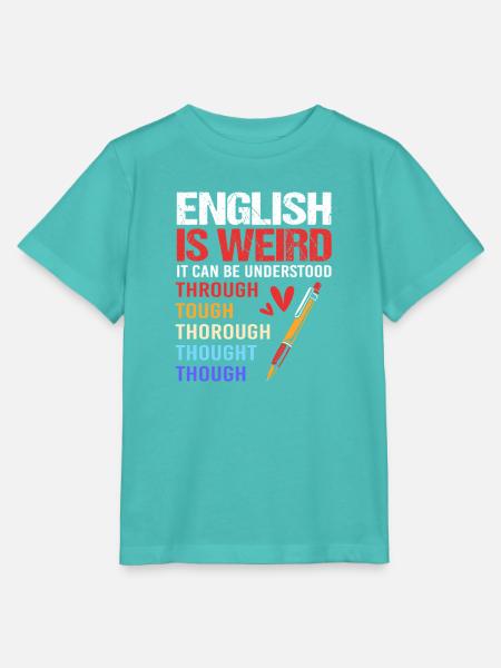 Grammatik - Stanley/Stella Kinder T-Shirt MINI CREATOR - Poolblau