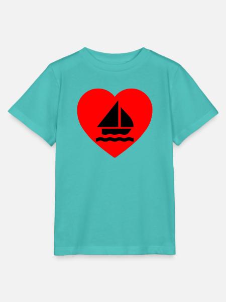 Segeln - Stanley/Stella Kinder T-Shirt MINI CREATOR - Poolblau
