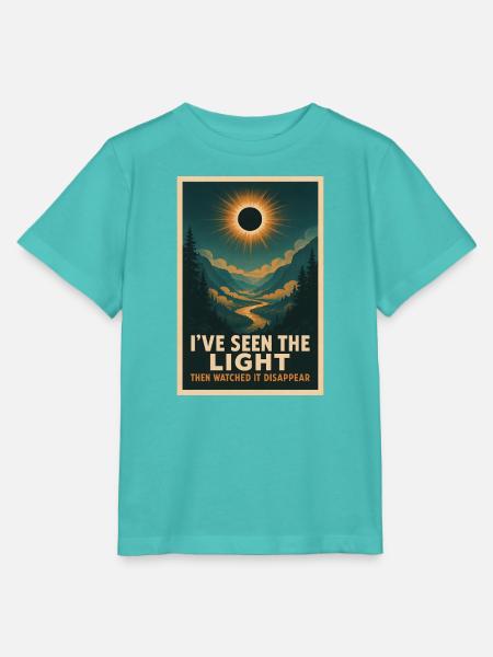 Licht verschwindet | Eclipse - Stanley/Stella Kinder T-Shirt MINI CREATOR - Poolblau