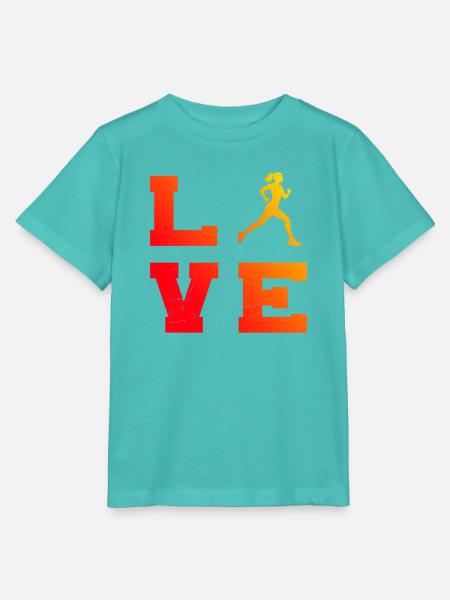 Geschenkidee für eine Running mit Running - Stanley/Stella Kinder T-Shirt MINI CREATOR - Poolblau