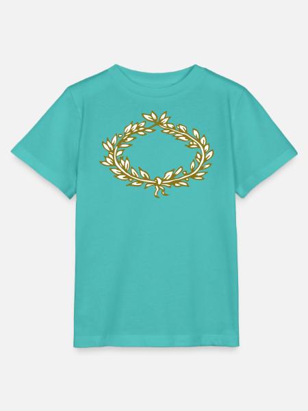 Lorbeeren - Stanley/Stella Kinder T-Shirt MINI CREATOR - Poolblau