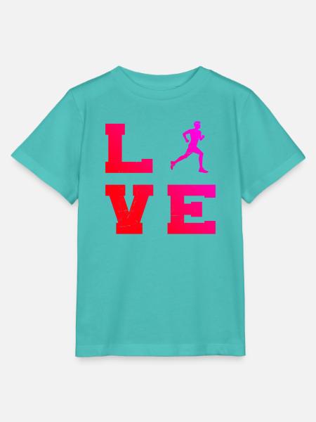Geschenkidee für einen Running mit Running - Stanley/Stella Kinder T-Shirt MINI CREATOR - Poolblau