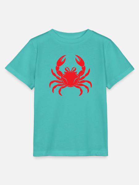 Krabbe - Stanley/Stella Kinder T-Shirt MINI CREATOR - Poolblau