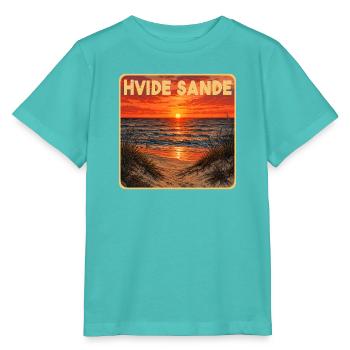 Hvide Sande Dänemark - Stanley/Stella Kinder T-Shirt MINI CREATOR  - Poolblau - Vorne