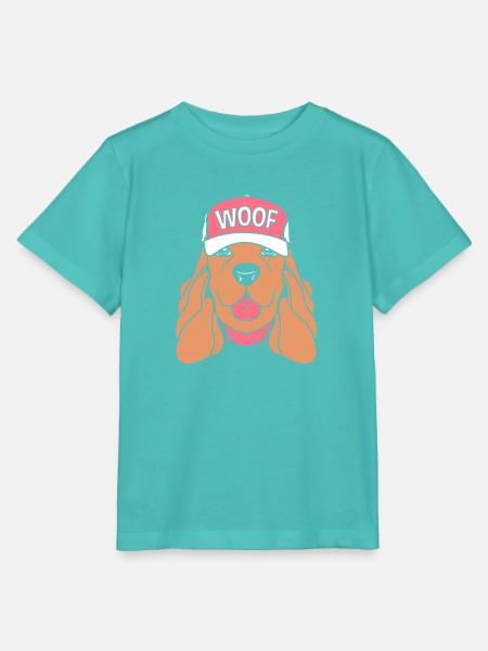Cocker Spaniel Vater - Stanley/Stella Kinder T-Shirt MINI CREATOR - Poolblau