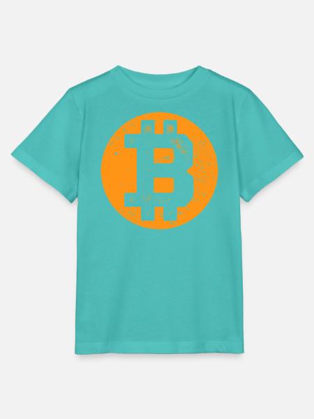 Bitcoin - Plan B - Krypto Geschenk - Stanley/Stella Kinder T-Shirt MINI CREATOR - Poolblau